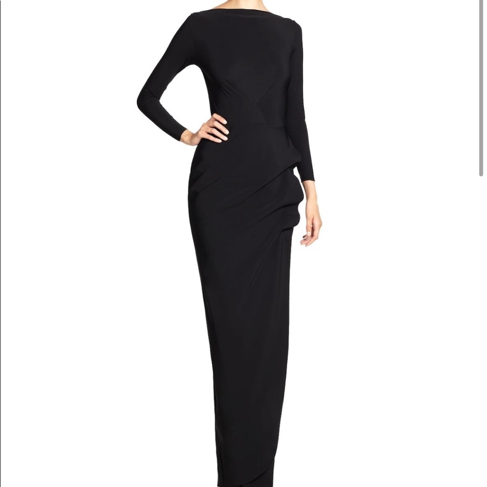 Black tie chiara boni gown